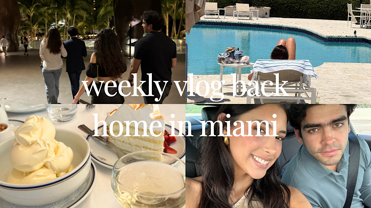 weekly vlog back home in miami weekly vlog back home in miami